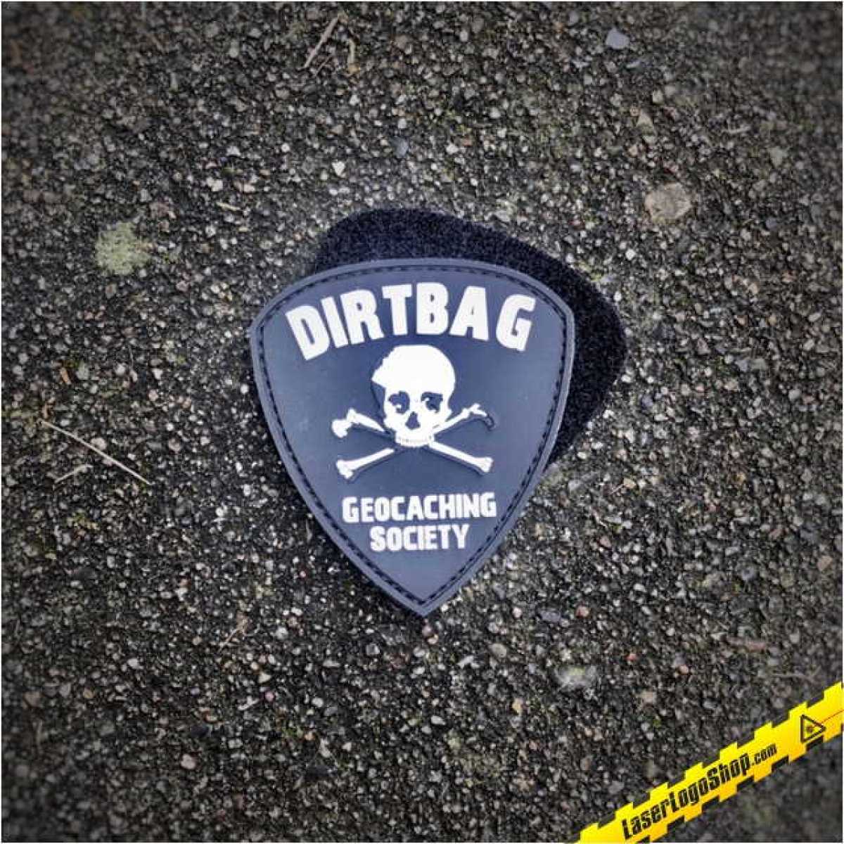 PVC Patch "DGS" mit Klettrückseite